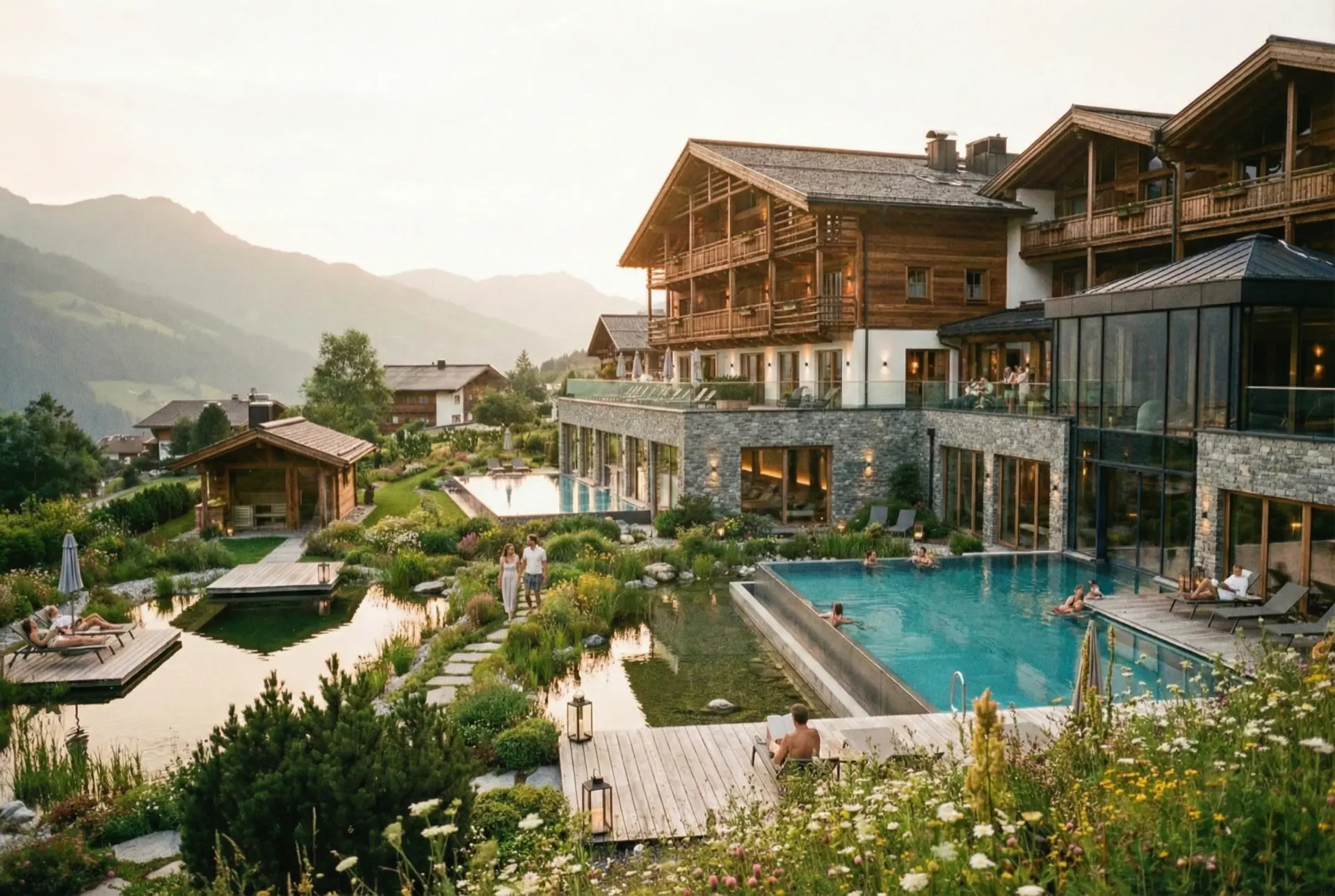 Luxus Hotel Übersicht